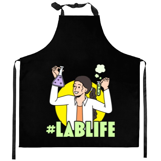 #LabLife Biologist Science Teacher Biology Major Kitchen Aprons