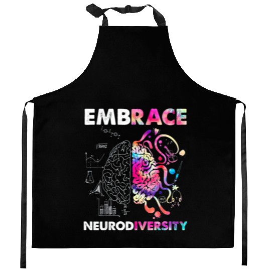 Embrace Neurodiversity Autism Awareness Kitchen Aprons
