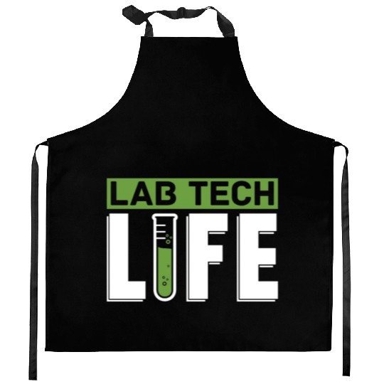 Lab Tech Life Laboratory Technician Science Kitchen Aprons