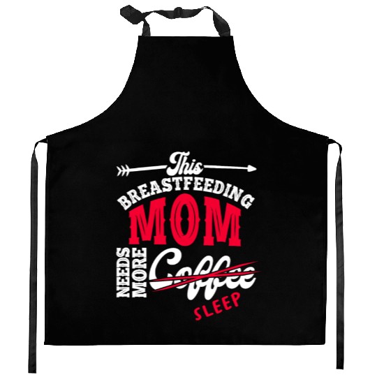 Breastfeeding Mom Mama Normalized Awareness Kitchen Aprons