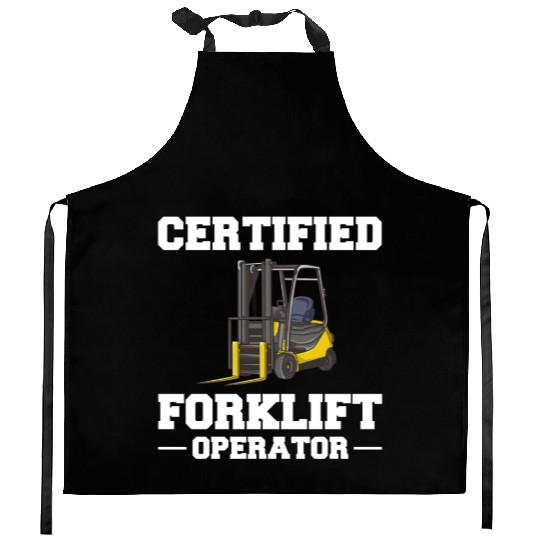 Forklift Operator Driver Lift Truck Training Kitchen Aprons