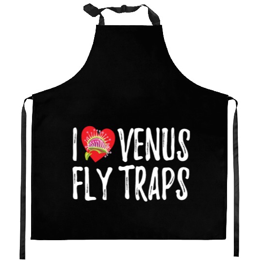 I Love Venus Flytrap Carnivorous Bite Me Kitchen Aprons