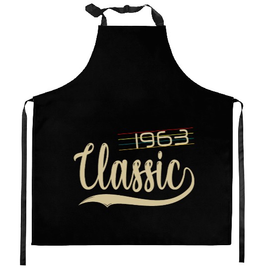 CLASSIC RETRO MADE IN 1963 55TH BIRTHDAY GIDTS 55 Kitchen Aprons