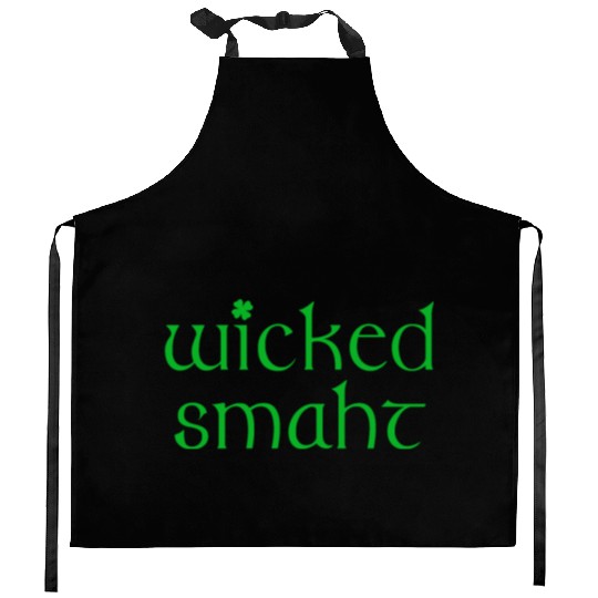 Wicked Smaht Irish Boston Kitchen Aprons