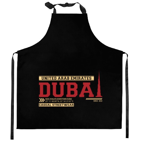 Burj Khalifa Downtown Dubai United Arab Emirates Kitchen Aprons