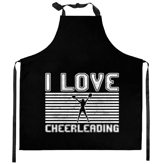 I love cheerleading Kitchen Aprons