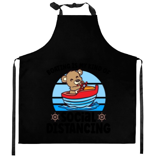 Sailing Sailboat Boating Kid Child Yacht Boat Kitchen Aprons