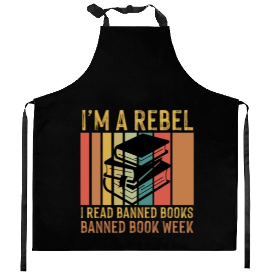 Banned book week I read banned books a rebel. Kitchen Aprons