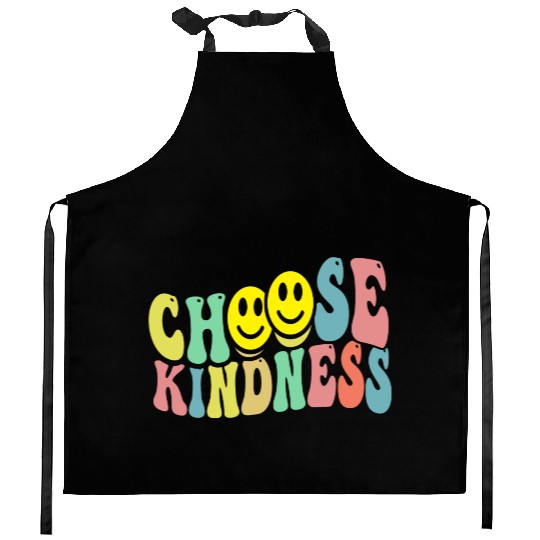 Choose Kindness - Rainbow Love Tolerance Gay LGBT Kitchen Aprons