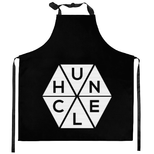 Abstract Triangle Huncle Kitchen Aprons