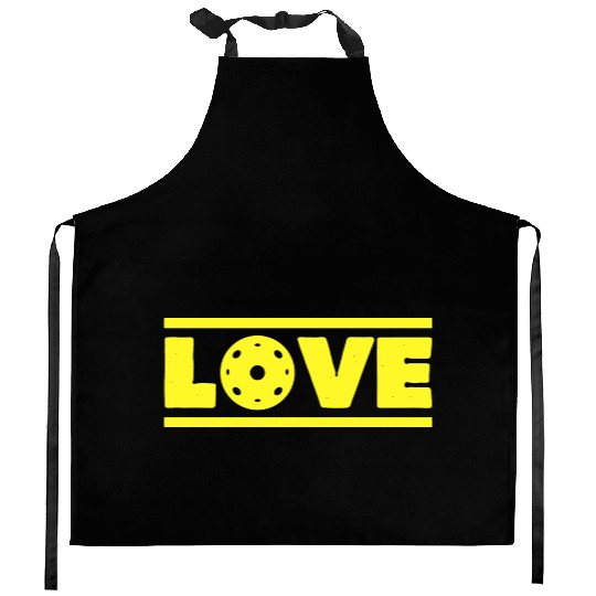 Pickleball Love Matching Retro Vintage Cute Pickle Kitchen Aprons