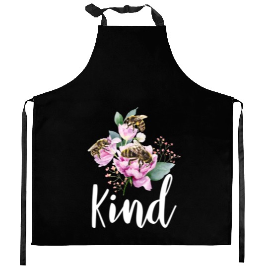 Save The Bees Bee Kind Climate Change Environ Kitchen Aprons