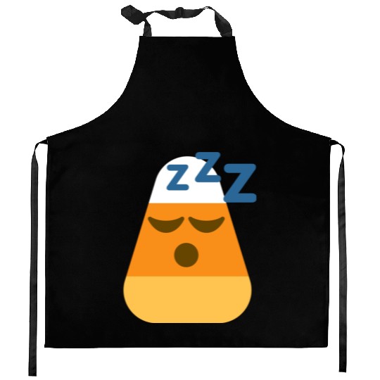 Sleeping Candy Corn Halloween Costume Kitchen Aprons