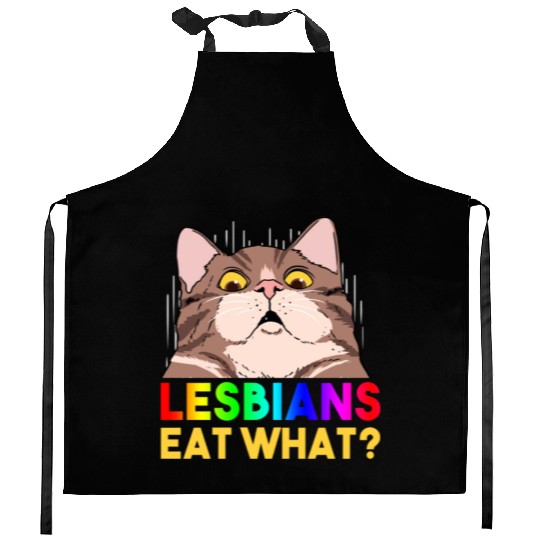 Lesbians Eat What For Lesbian Kitchen Aprons
