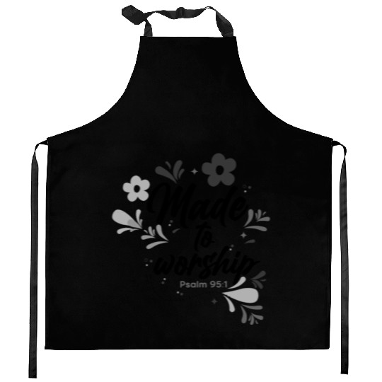 Christianity Gifts Made to Worship Christian Gift Kitchen Aprons