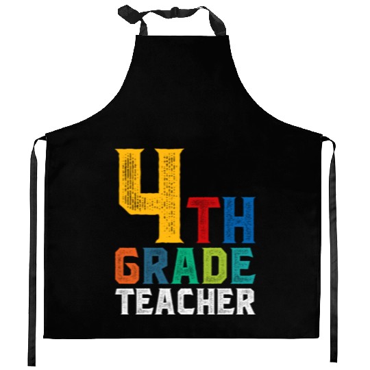 4th Grade Teacher Kitchen Aprons