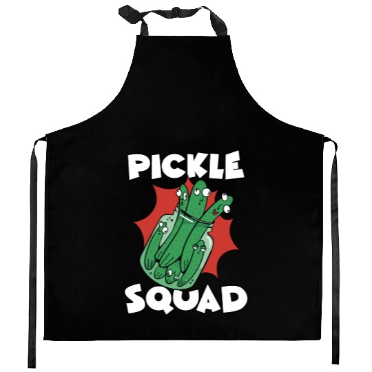 Pickle Squad Kitchen Aprons