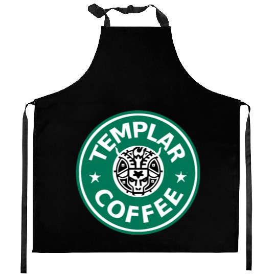 Knights' Templar Coffee Kitchen Aprons