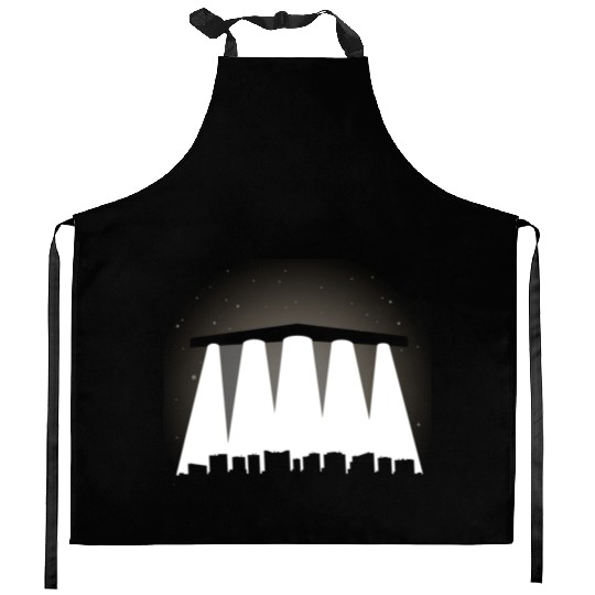 Black Triangle, Phoenix Lights Kitchen Aprons