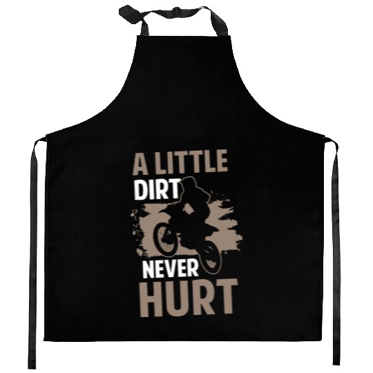 Motocross Cross Racing Machine Kitchen Aprons