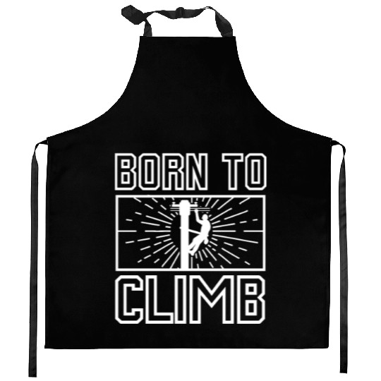 Born To Climb, Lineman Kitchen Aprons