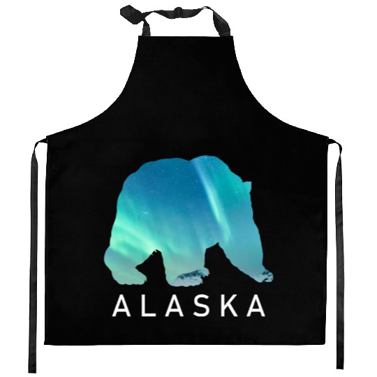 Alaska Gift USA Natur Bär Denali Grizzly Wald Kitchen Aprons
