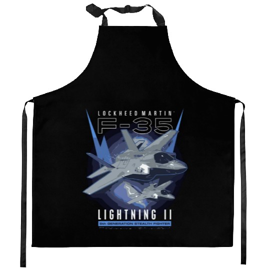 F-35 Lightning Ii 5Th Gen Stealth Fighter Kitchen Aprons
