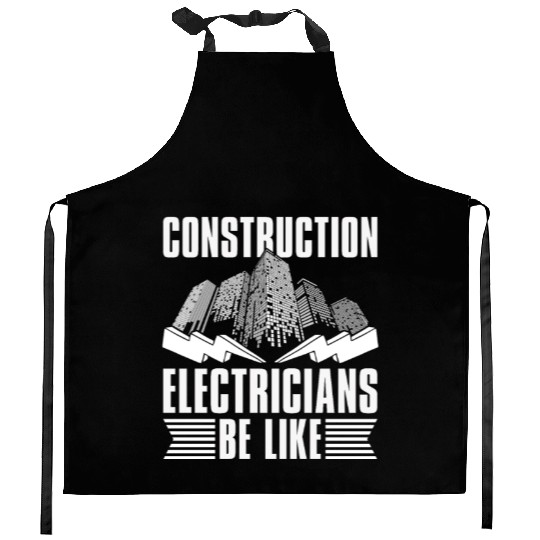 Electrician Electrical Engineer Lineman Kitchen Aprons