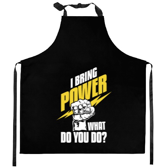 Electrician Electrical Engineer Lineman Kitchen Aprons