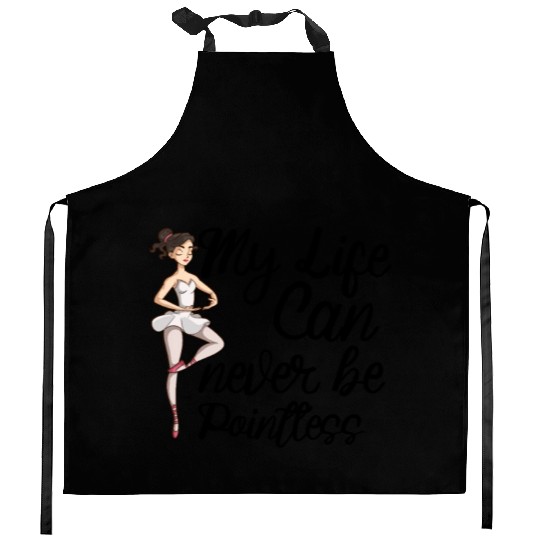 Ballet Ballerina Dance Dancer Dancing Ballet Gift Kitchen Aprons