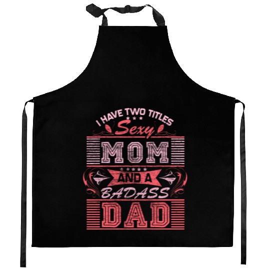 Single Mom Mom Daughter Gift Idea Kitchen Aprons
