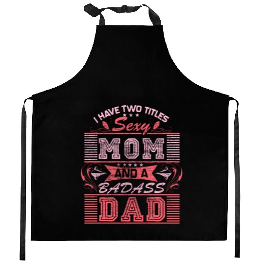 Single Mom Mom Daughter Gift Idea Kitchen Aprons