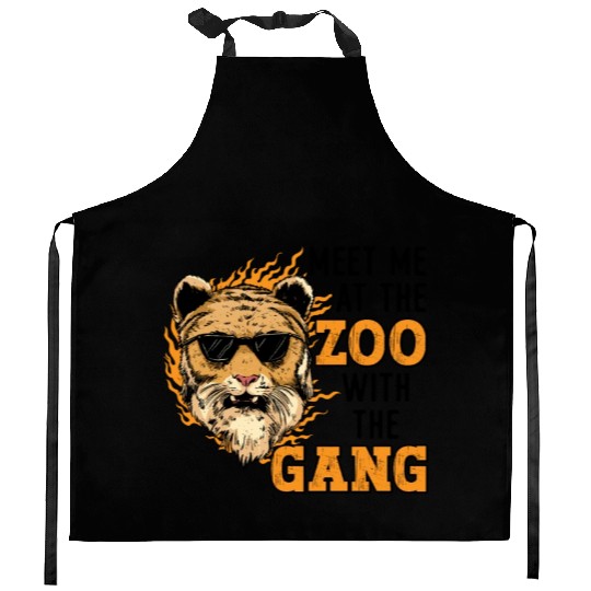 Zookeeper Animal Care Zookeeping Wildlife Nature Kitchen Aprons