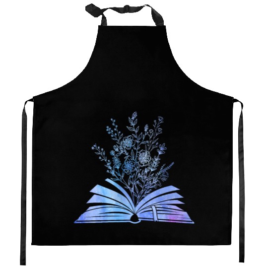Wildflower Books Reading Women Gardening Kitchen Aprons