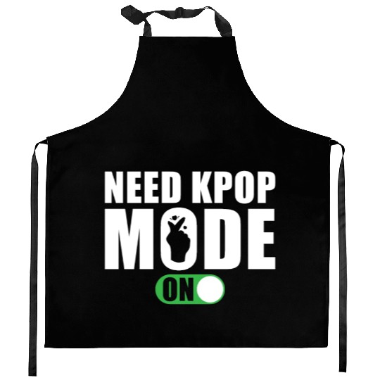 Need Kpop Mode on Kitchen Aprons