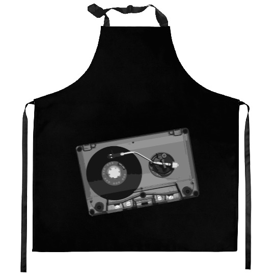 Turntable Cassette Music Kitchen Aprons