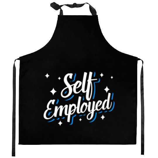 Self Employed Boss Freelancer Work Job Kitchen Aprons