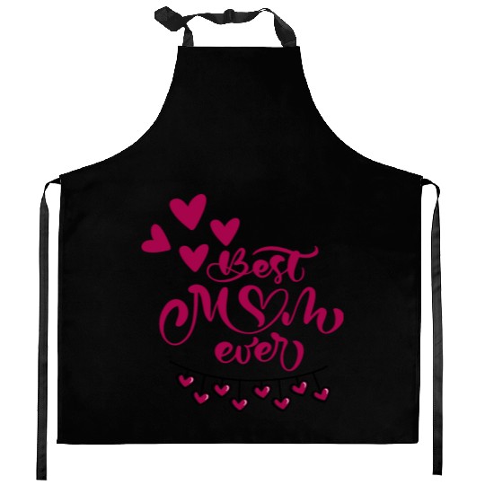 Mother s Day Best Mom Ever Kitchen Aprons
