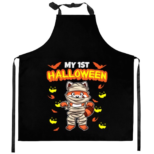 My First Halloween Scary Hallow's Eve Birthday Kitchen Aprons