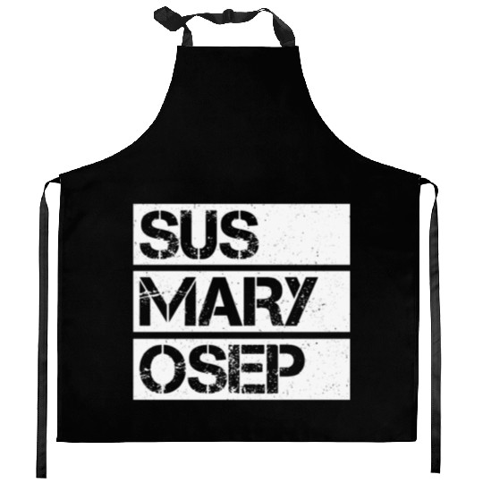 Hilarious SUS MARY OSEP Exasperated Frustrated Kitchen Aprons