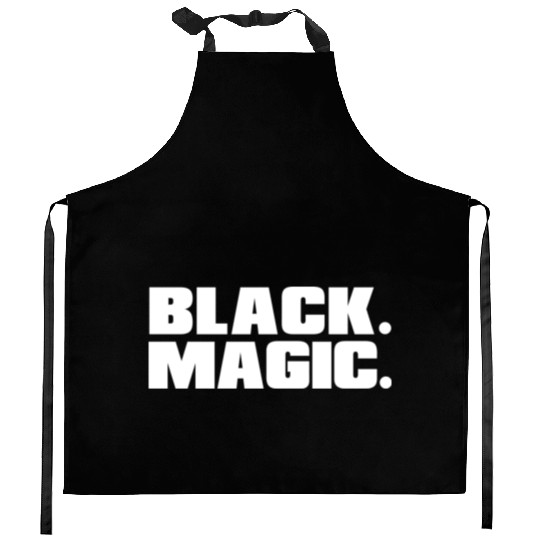 black magic 05 Kitchen Aprons