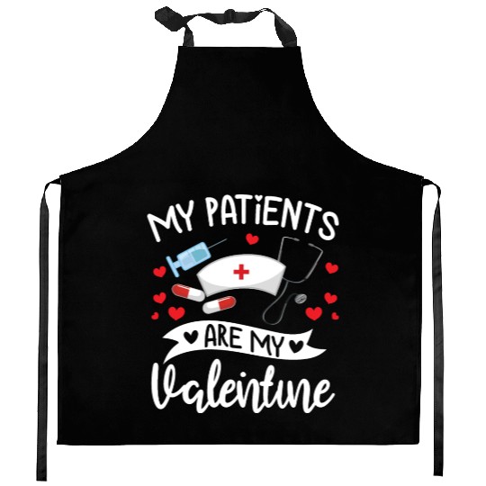 My Patients Are My Valentine Doctor Gift Him Her Kitchen Aprons