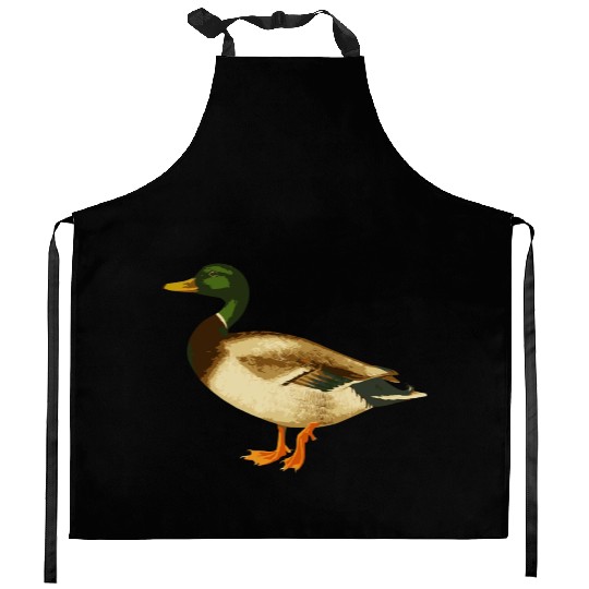 Mallard Duck Cute Duck Wild Duck Lover Kitchen Aprons