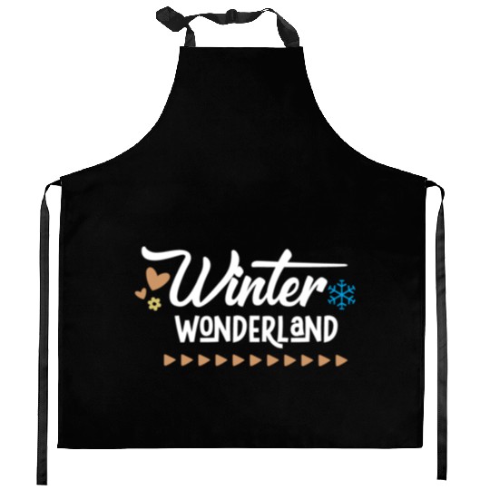 Winter Wonderland Kitchen Aprons