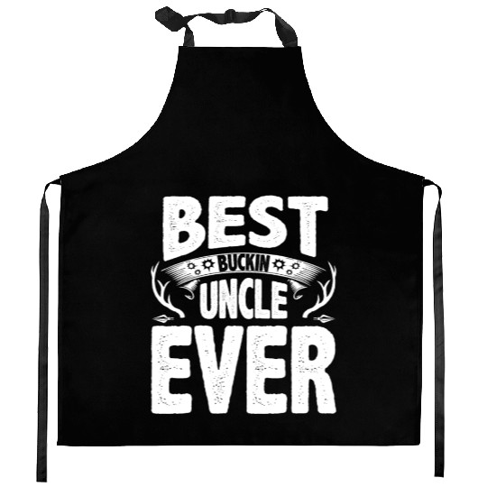 Best buckin uncle ever Hunting Hunter Cool Kitchen Aprons