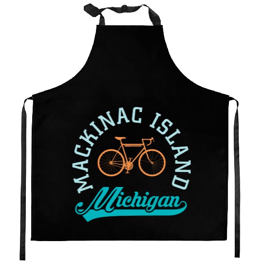 Mackinac Island Mi Souvenir Kitchen Aprons