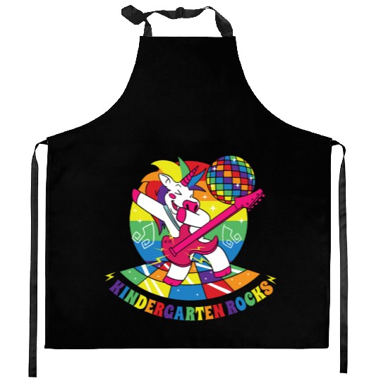 Back To School Kindergarten Awesome Lifestyle Gift Kitchen Aprons