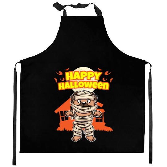 Happy Halloween Scary Funny Hallow's Eve Costume Kitchen Aprons