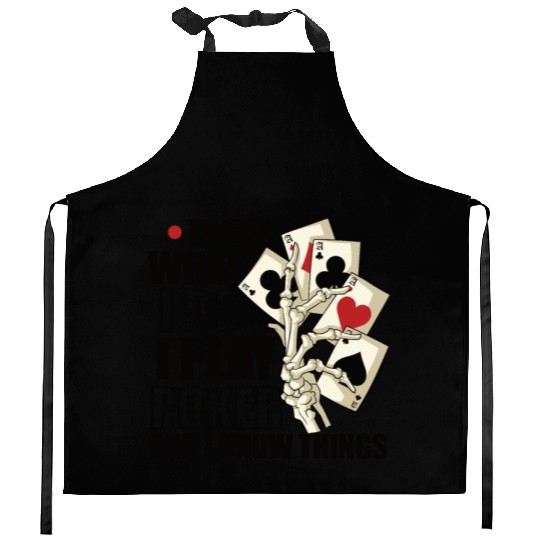 Poker Casino Poker Player Gambling Roulette Gift Kitchen Aprons