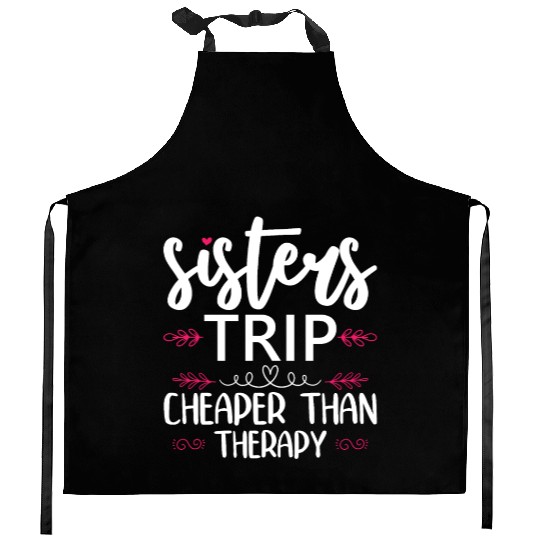 Womens Sisters Road Trip 2022 Weekend Kitchen Aprons
